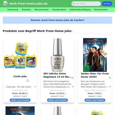 Screenshot work-from-home-jobs.de