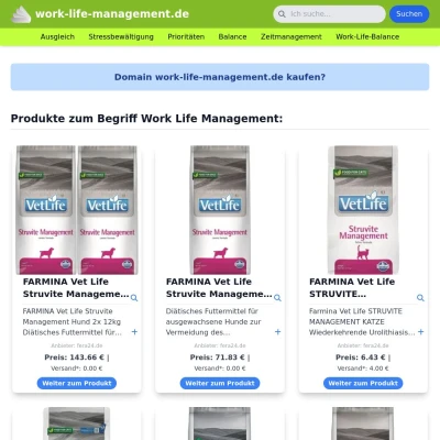 Screenshot work-life-management.de