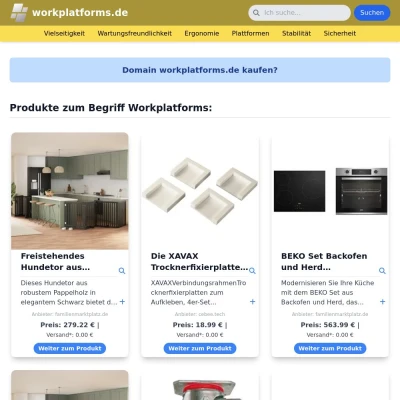 Screenshot workplatforms.de