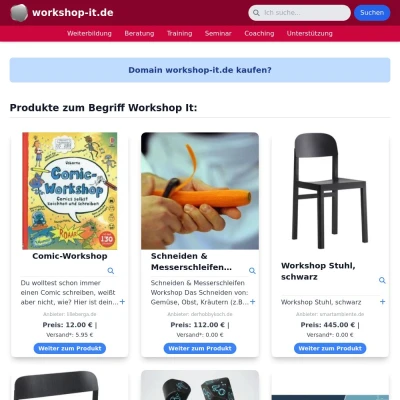 Screenshot workshop-it.de