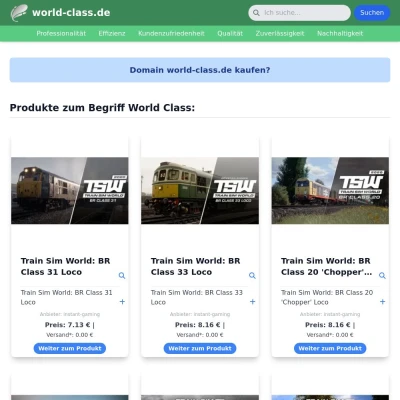 Screenshot world-class.de