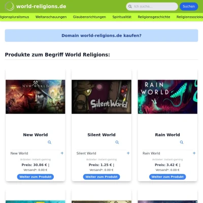 Screenshot world-religions.de