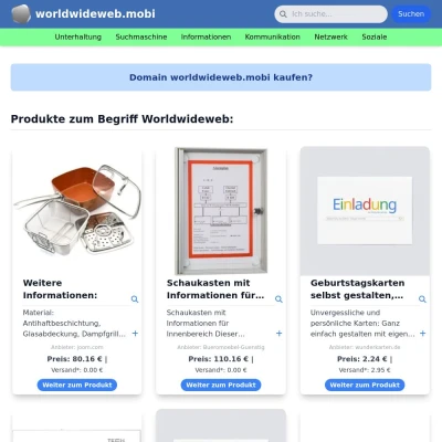 Screenshot worldwideweb.mobi