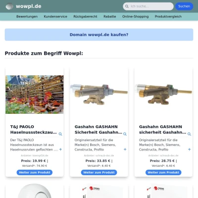 Screenshot wowpl.de