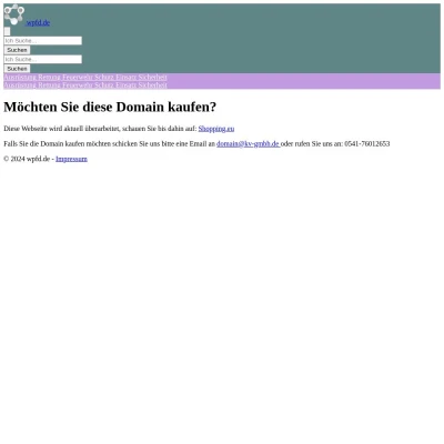 Screenshot wpfd.de