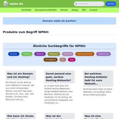 Screenshot wpko.de