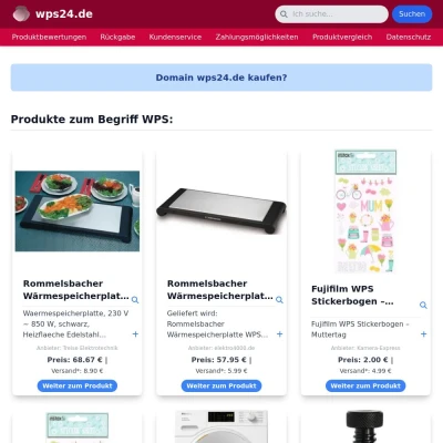 Screenshot wps24.de