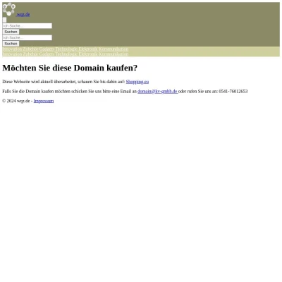 Screenshot wqz.de