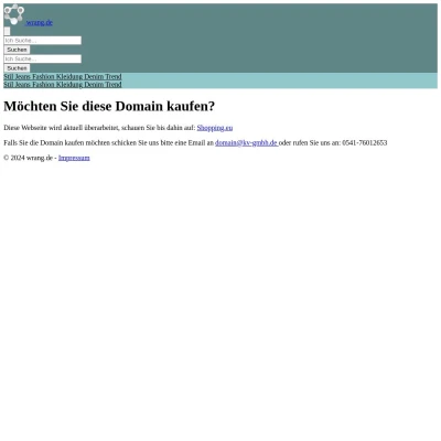 Screenshot wrang.de