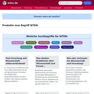 Screenshot wten.de