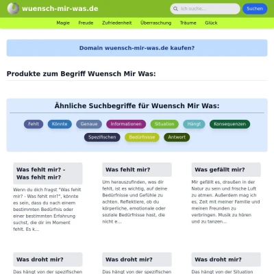 Screenshot wuensch-mir-was.de