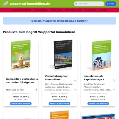 Screenshot wuppertal-immobilien.de