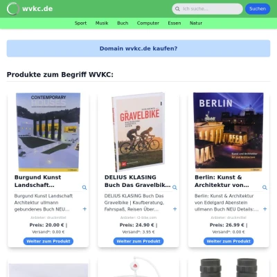 Screenshot wvkc.de