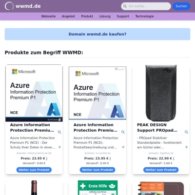 Screenshot wwmd.de