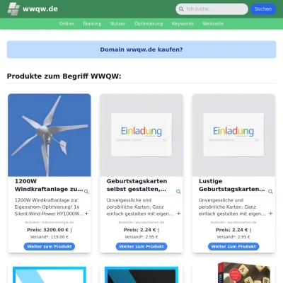 Screenshot wwqw.de