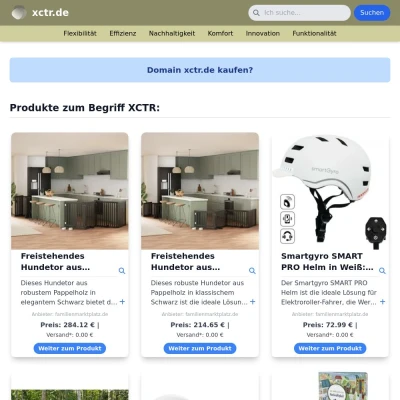 Screenshot xctr.de