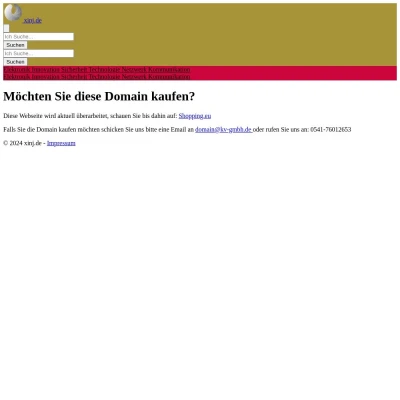 Screenshot xinj.de