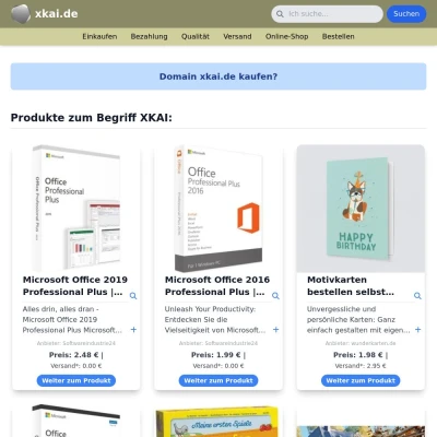 Screenshot xkai.de