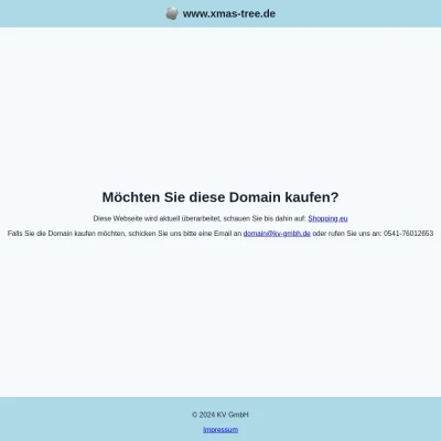 Screenshot xmas-tree.de