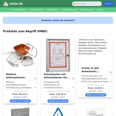 Screenshot xmbo.de