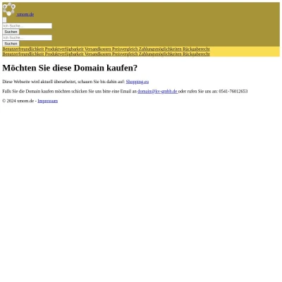 Screenshot xmom.de