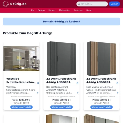 Screenshot 4-türig.de