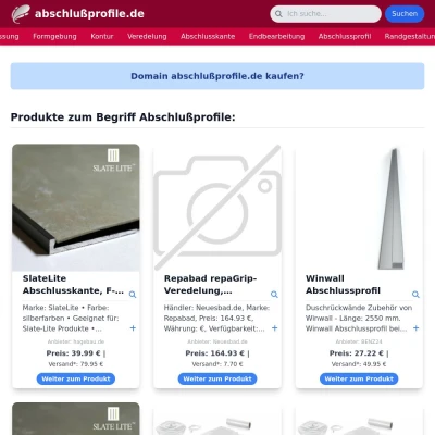 Screenshot abschlußprofile.de