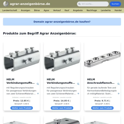 Screenshot agrar-anzeigenbörse.de