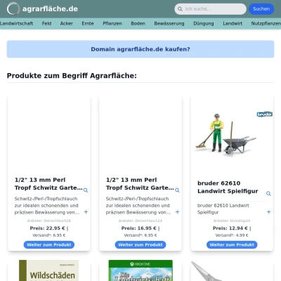 Screenshot agrarfläche.de