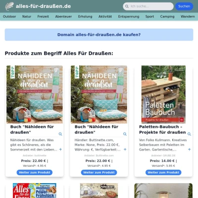 Screenshot alles-für-draußen.de