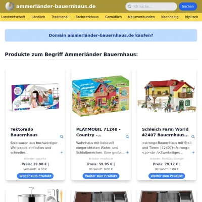 Screenshot ammerländer-bauernhaus.de