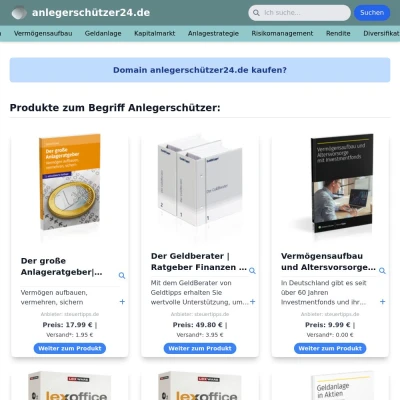 Screenshot anlegerschützer24.de