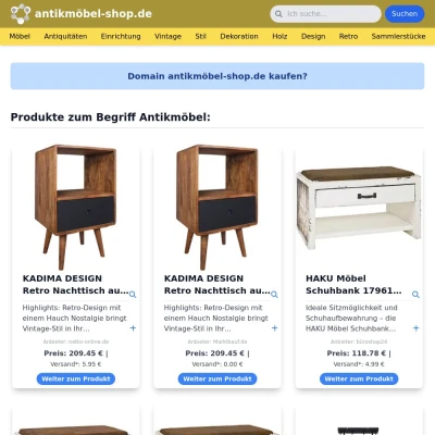 Screenshot antikmöbel-shop.de