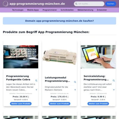 Screenshot app-programmierung-münchen.de