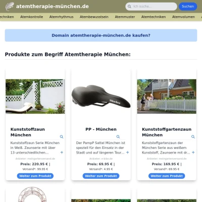 Screenshot atemtherapie-münchen.de