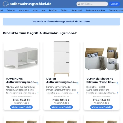 Screenshot aufbewahrungsmöbel.de