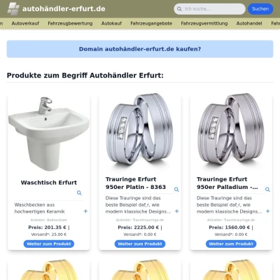 Screenshot autohändler-erfurt.de