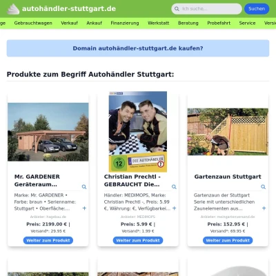 Screenshot autohändler-stuttgart.de