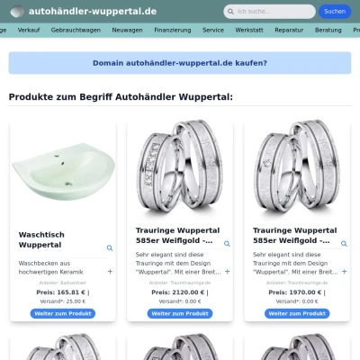 Screenshot autohändler-wuppertal.de