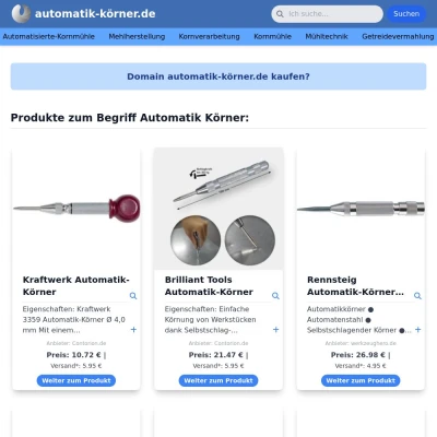 Screenshot automatik-körner.de