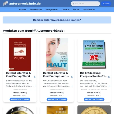 Screenshot autorenverbände.de