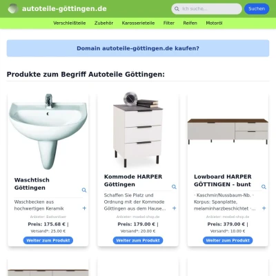 Screenshot autoteile-göttingen.de