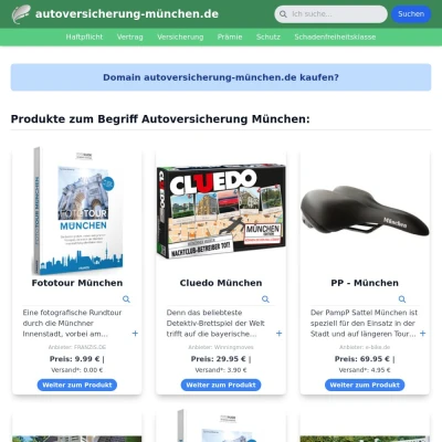 Screenshot autoversicherung-münchen.de