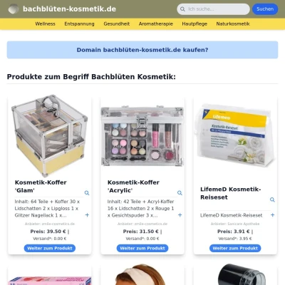 Screenshot bachblüten-kosmetik.de