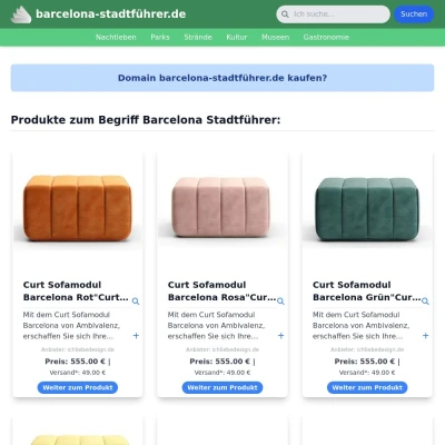 Screenshot barcelona-stadtführer.de
