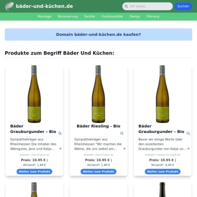 Screenshot bäder-und-küchen.de