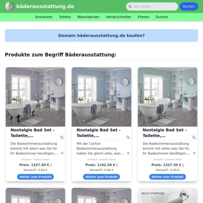 Screenshot bäderausstattung.de