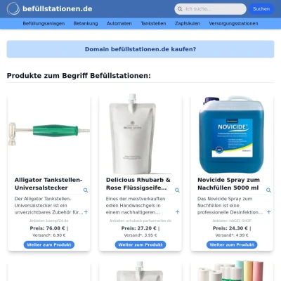 Screenshot befüllstationen.de