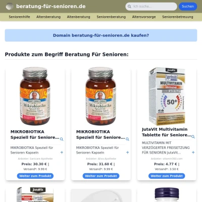 Screenshot beratung-für-senioren.de