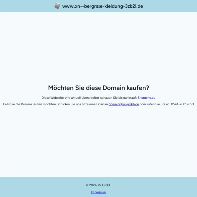 Screenshot übergrösse-kleidung.de